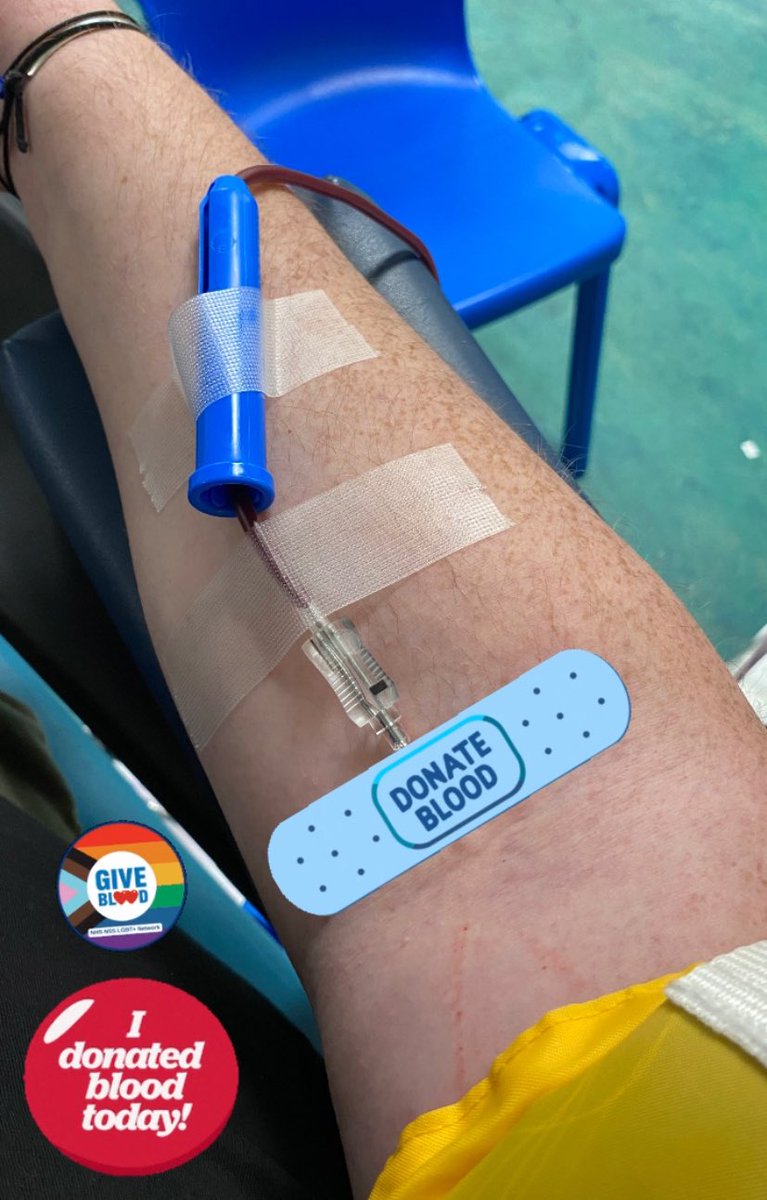 Takes minutes, painless and makes a massive difference to those in need. Please give blood if you can! #GiveBlood #NHSScotland #NHS #GiveBloodScotland @givebloodscot