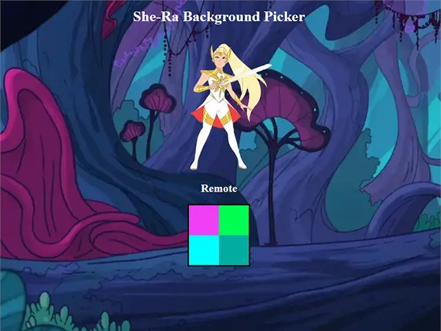 Today I decided to play a bit and make my own version of @leonnoel's background picker with a @DreamWorksSheRa and the Princesses of Power theme. Playing is a great way to learn, don't you think?

she-rabackgroundpicker.netlify.app