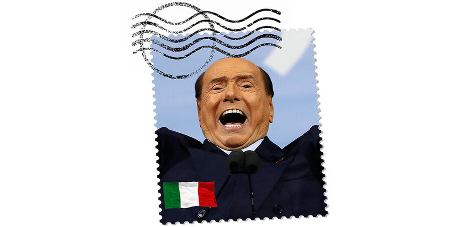 Eine Briefmarke also. Passt auch irgendwie, denn zackig und klebrig, das war Berlusconi auch. Am Mittwoch beschloss das Kabinett in Rom diese Maßnahme zur Pflege des nationalen Erbes Italiens. jungewelt.de/artikel/473269…