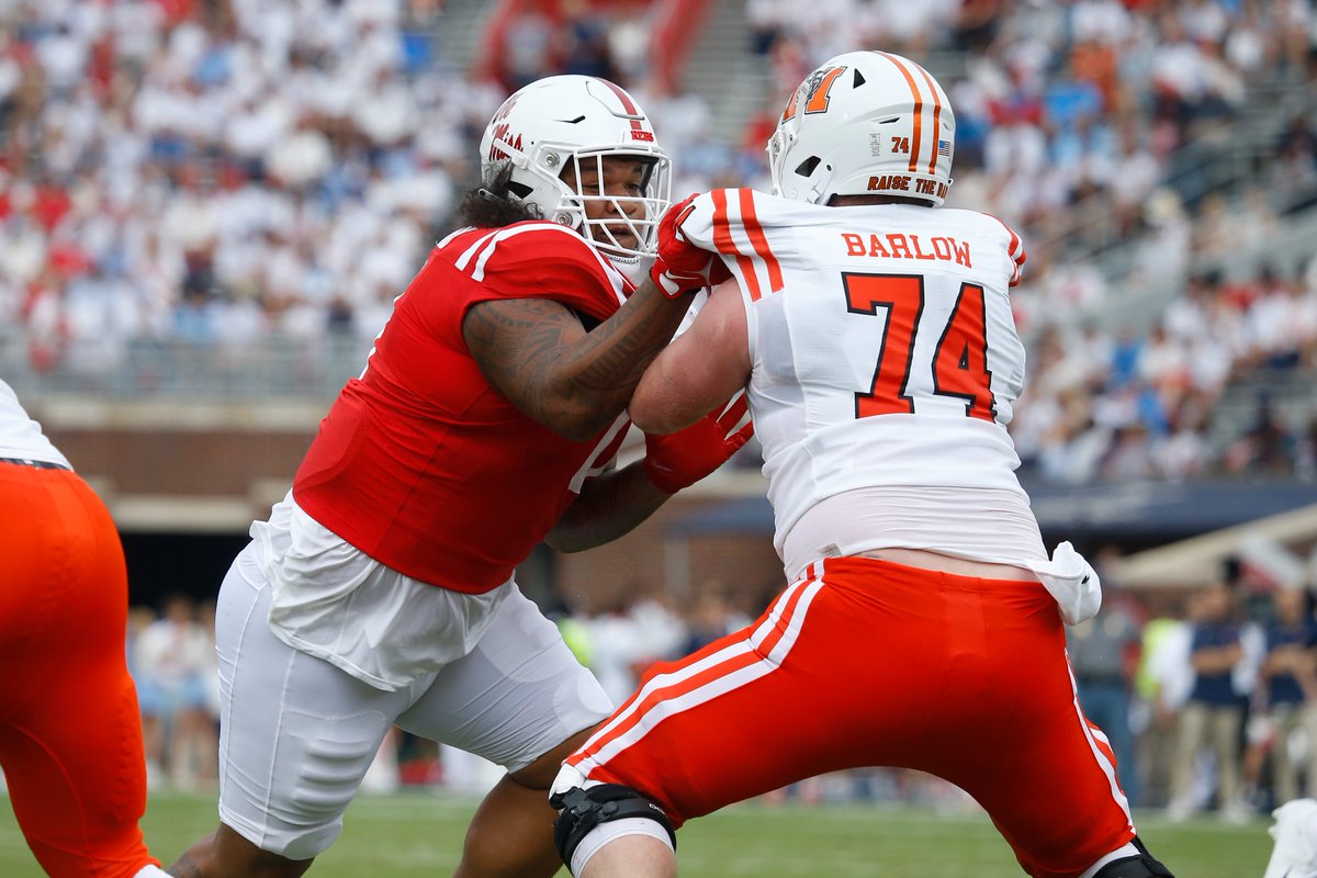 BREAKING: Ole Miss defensive lineman Joshua Harris has announced he will enter the NCAA Transfer Portal. In 2023, the Roxboro, N.C., prospect made 13 tackles in 13 games on3.com/db/joshua-harr…