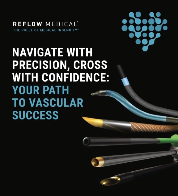 Let's talk about the full lineup of peripheral and coronary catheters from Reflow Medical. +1 949 481 0399 reflowmedical.com #interventionalcardiology #interventionalradiology #clifighters #endovascular #medicaldevices