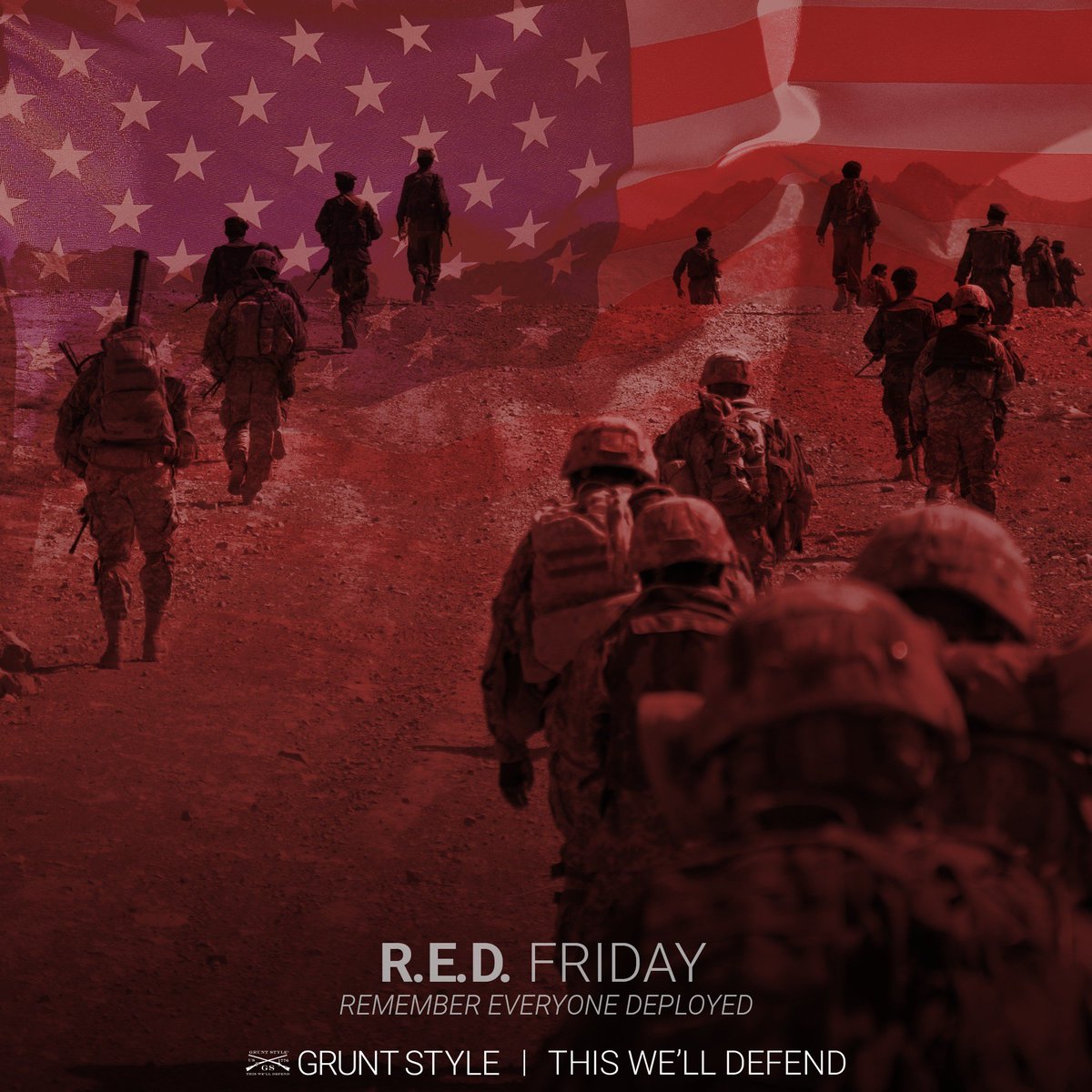 🇺🇸⚔️✈️⚓️🪖RED Friday🪖⚓️✈️⚔️🇺🇸 On Fridays, we wear red as it is a tribute to our veterans scattered across the globe, diligently safeguarding our freedom and security, reminding them that their sacrifices and dedication to honor and country are etched in our hearts, never to be…