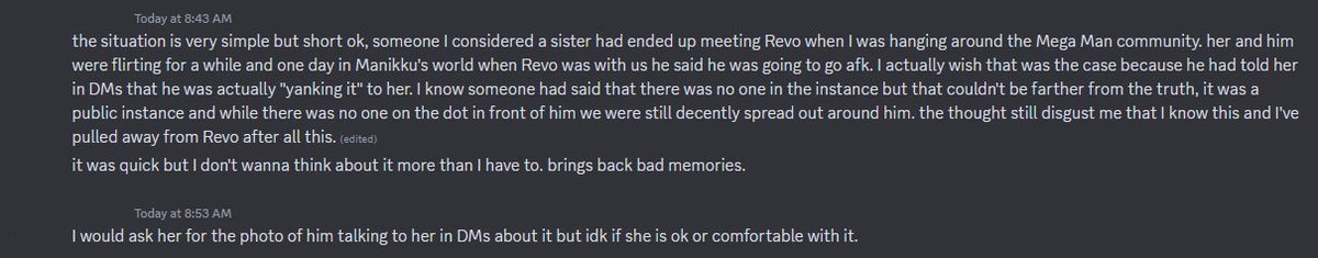 Here’s another testimony received from an anonymous user detailing their experience with REVO.

#ReploidREVO #ReploidREVOrce