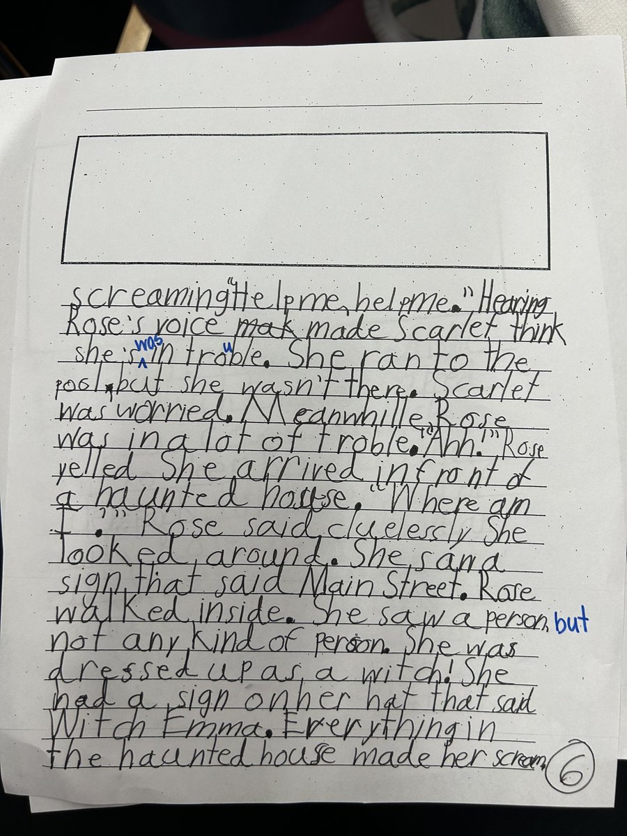 RodriguesPS159's tweet photo. Part II - She’s on a author’s roll with 8 pages or so 🥳 https://t.co/wfWN2iddVS