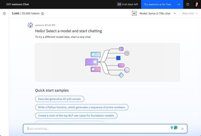 Today, we are excited to give everyone access to watsonx Chat, a new demo app interface for interacting with some of the LLMs available in the IBM watsonx.ai studio. We believe this experience will help users quickly test some of our Generative AI capabilities and…