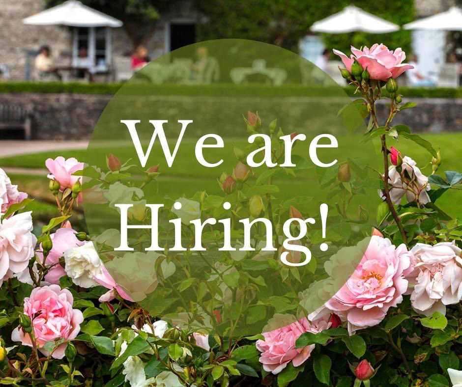 As we enter the spring and summer seasons we require flexible seasonal staff to join our Tearooms team based on a 7 day rota. We are also looking for weekend staff. If interested please email: TearoomsMGMT@aberglasney.org or telephone: 01558 668998 option 2