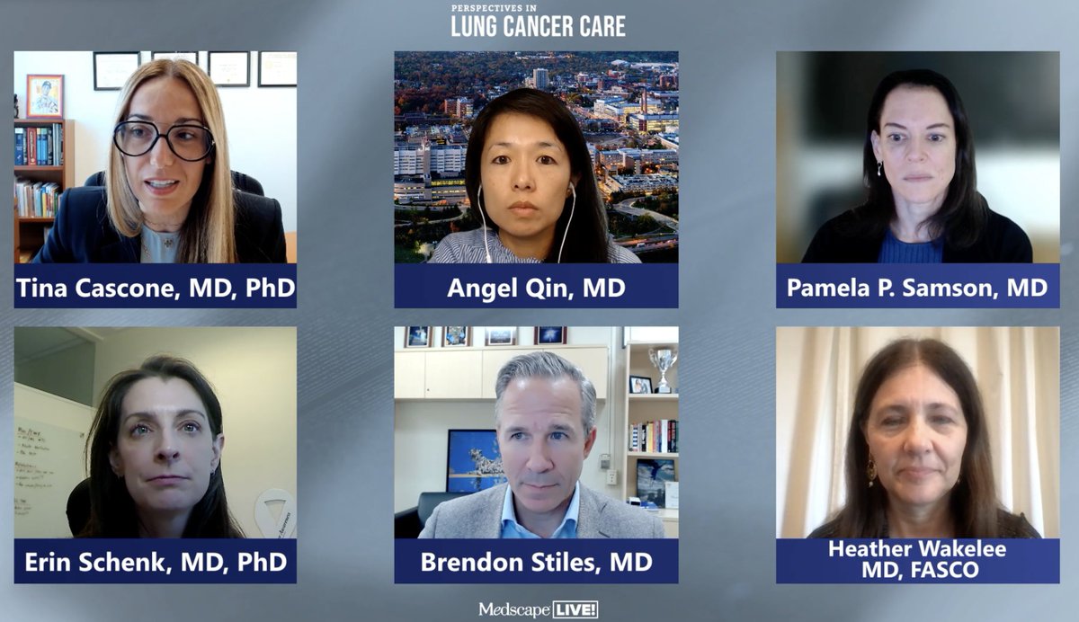 Thoughtful answers to some very tough audience questions at the #PLCClive24 early stage NSCLC session with Drs. Tina Cascone, @AngelQinMD, @samsonpp, @SchenkLab, @BrendonStilesMD, @HwakeleeMD - @MedscapeLIVE #LCSM