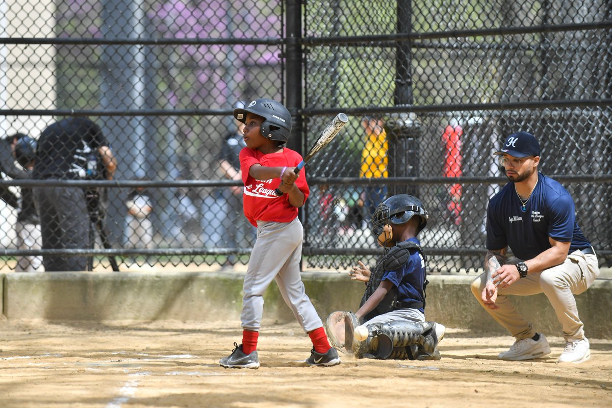 Join us on Sunday, April 14 for our 3rd Annual Jackie Robinson Day! Celebrate the legacy of the famed baseball player who broke the MLB's color barrier with a day of baseball clinics, games, live music, and more in his namesake Harlem park: on.nyc.gov/3nUg2zX