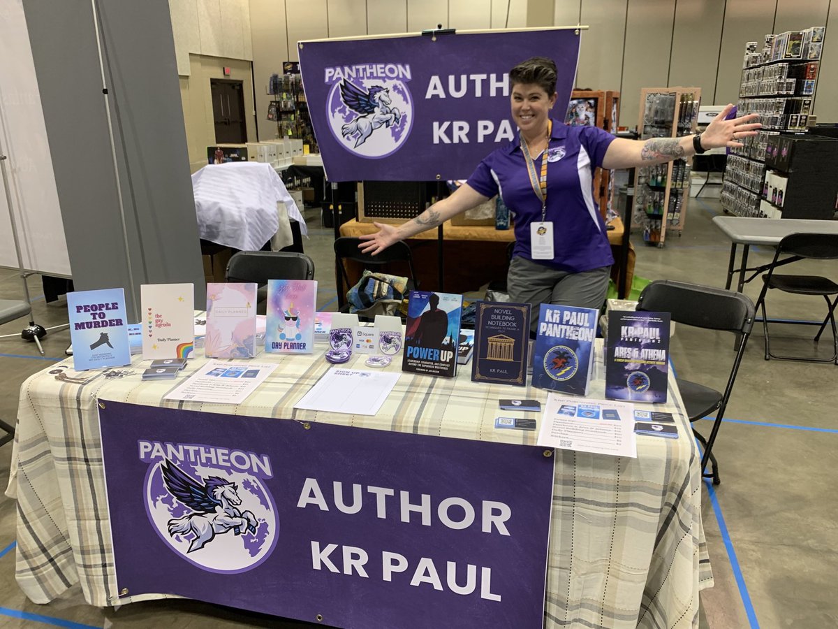 “Behold! My stuff.”