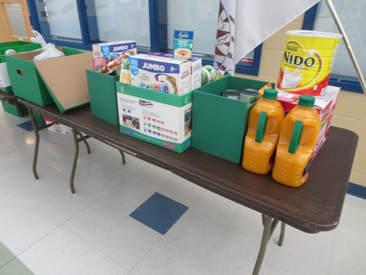 OLOF_CCSD's tweet photo. Wow! We have already collected a lot of food for our Can Can challenge. All of the food collected will be donated to the @CalgaryFoodBank! #CCSDedu
⭐Where Talents Shine and Students Excel!⭐ https://t.co/fvuuwiNOk2