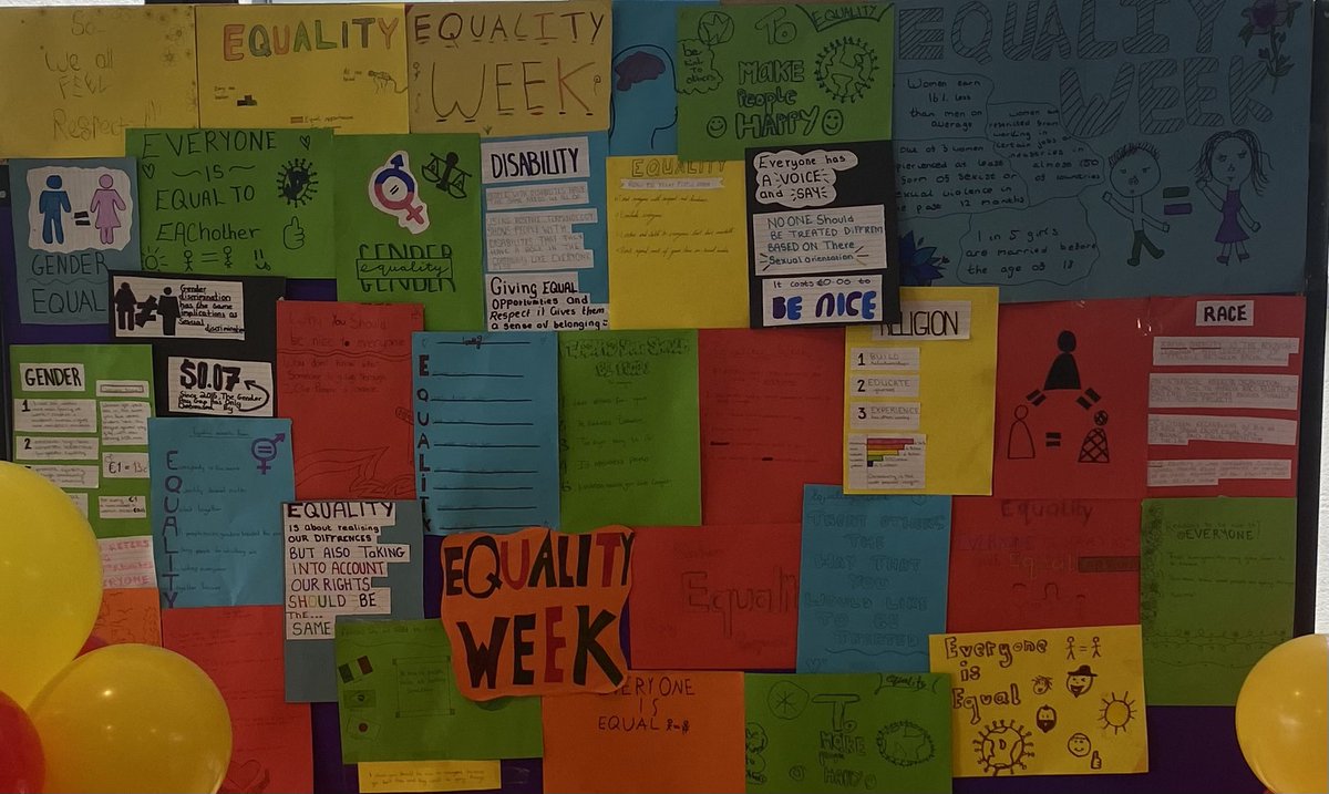 #EqualityWeek celebrations @Pres_Carlow style concluded today. Thanks to our Student Council members for organising! 👏👏