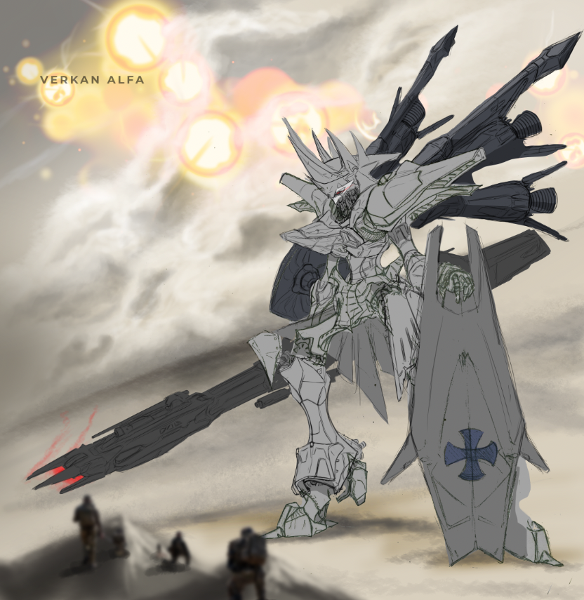 f3rkad's tweet photo. Verkan α
I made the sketch for this illustration in 1999, at that time i was very influenced by Five star stories and i really wanted to make a design with that kind of look and feel, but something done by me.
#ferkad #Mecha #メカ #ロボット #opencommissions #conceptrobot #robot https://t.co/ANwHxzNN32