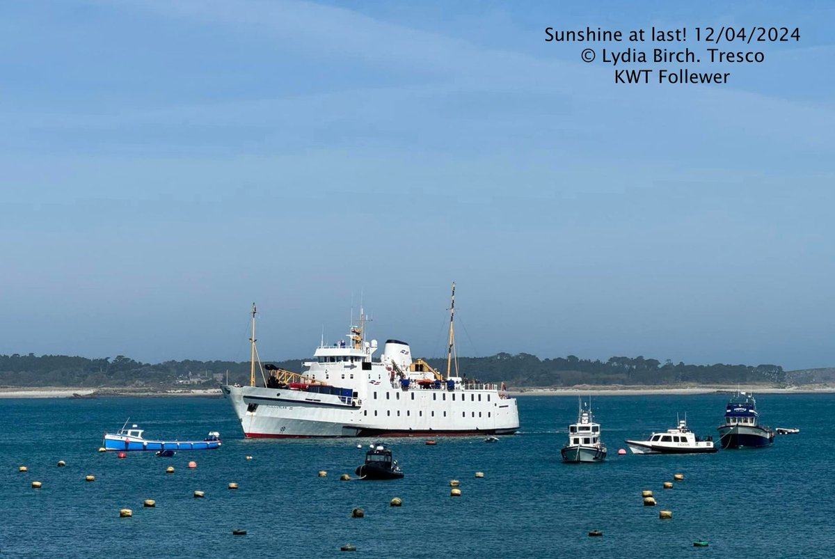 Good evening from the Isles of Scilly. Here’s the forecast for the Islands on Saturday. A change of air Thanks to Lydia for asking for sunshine; it worked! The fog left us overnight into Friday and we enjoyed a bonus sunny day, and a good crossing for those on the Scillonian!…