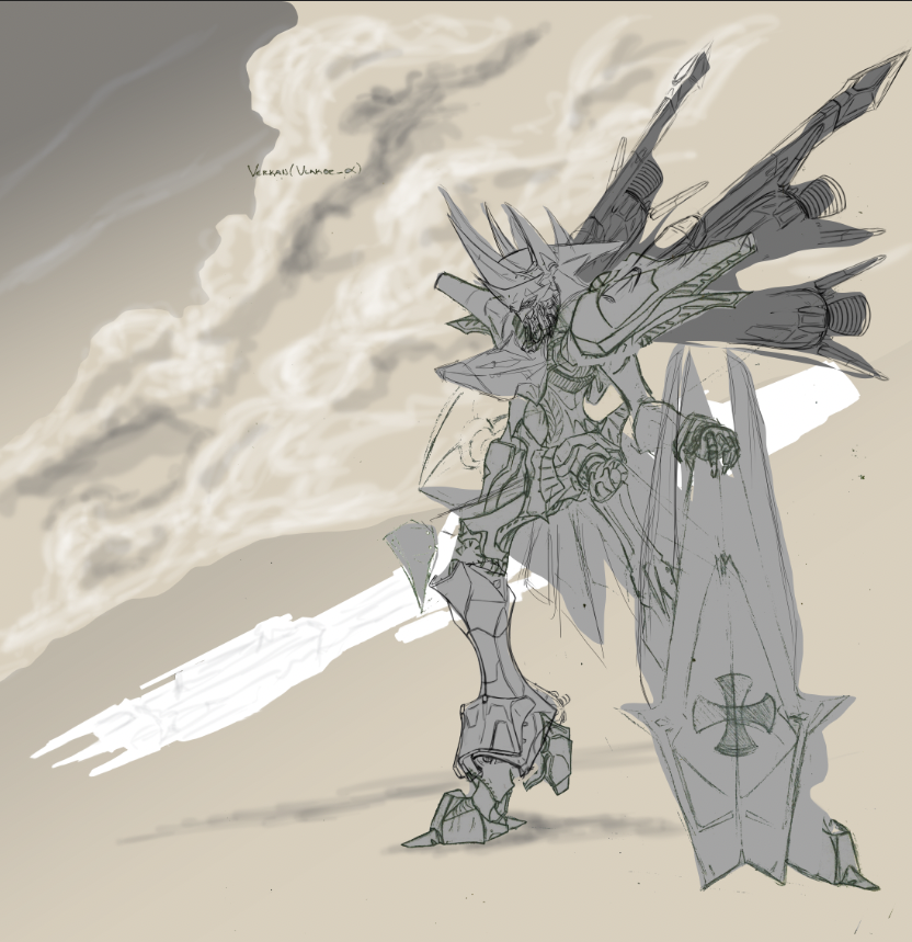 f3rkad's tweet photo. Verkan α
I made the sketch for this illustration in 1999, at that time i was very influenced by Five star stories and i really wanted to make a design with that kind of look and feel, but something done by me.
#ferkad #Mecha #メカ #ロボット #opencommissions #conceptrobot #robot https://t.co/ANwHxzNN32