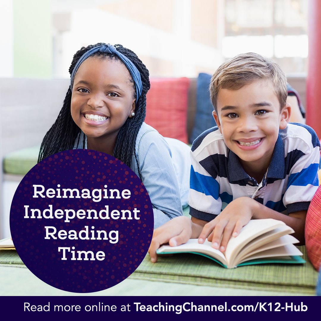 When you think about students you’ve taught, you can likely recall some who struggled to make reading time productive. By reimagining independent reading time we can create opportunities for practice that includes more variation and purpose: bit.ly/3PZ6AXx. #ela #k12