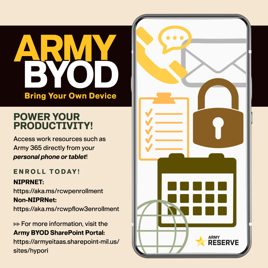 Experience top-tier mobile security with Army BYOD &amp; Hypori Halo! Access Army data seamlessly on your personal device, prioritizing privacy &amp; cybersecurity standards. Stay connected, stay protected!  #ArmyTech #MobileSecurity