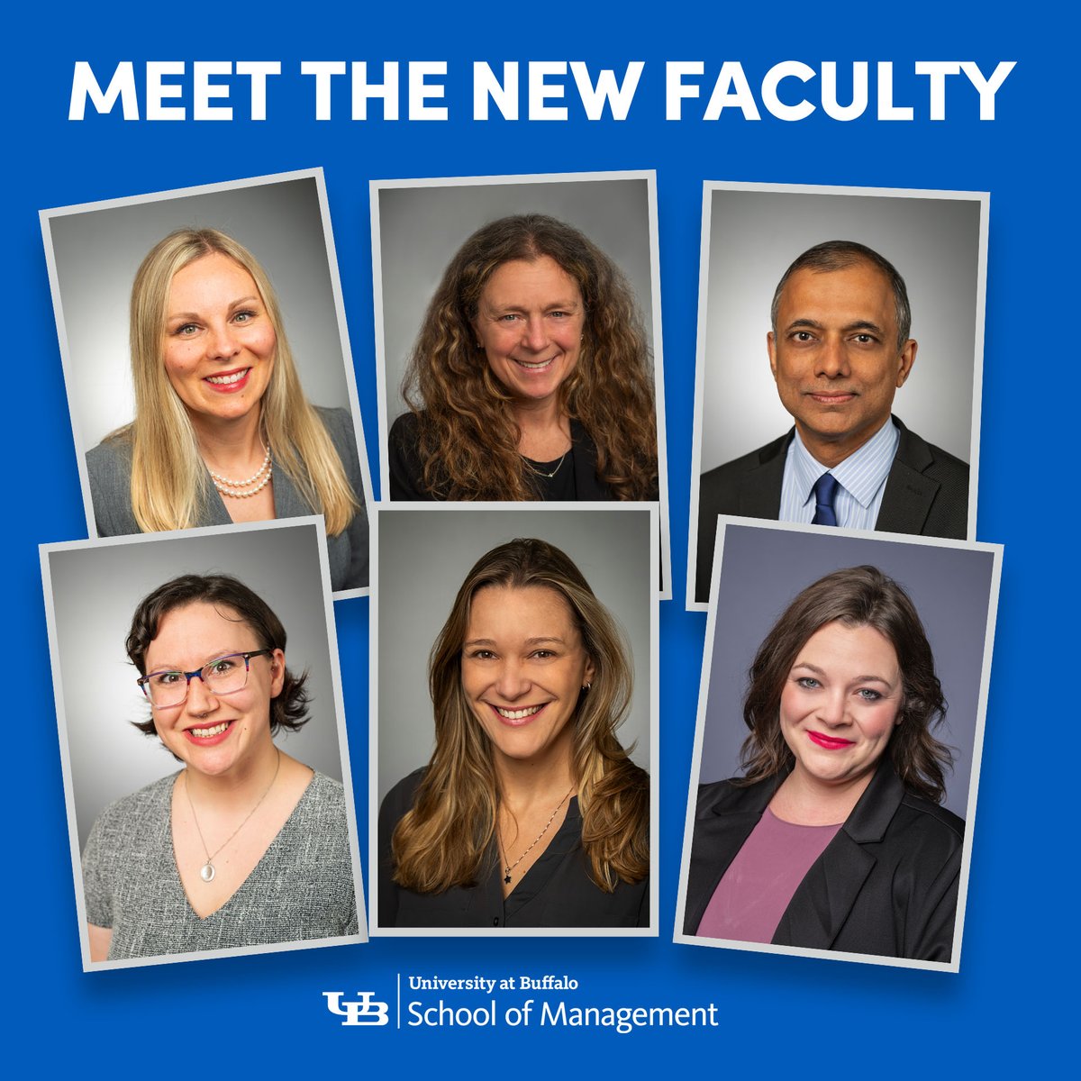 Six new faculty members joined the #UBMgt ranks last fall — and we featured them in the latest issue of Buffalo Business! In addition to highlighting their expertise, we asked a few fun questions to help you get to know them. ➡️ ms.spr.ly/6014c7ZWY #UBuffalo