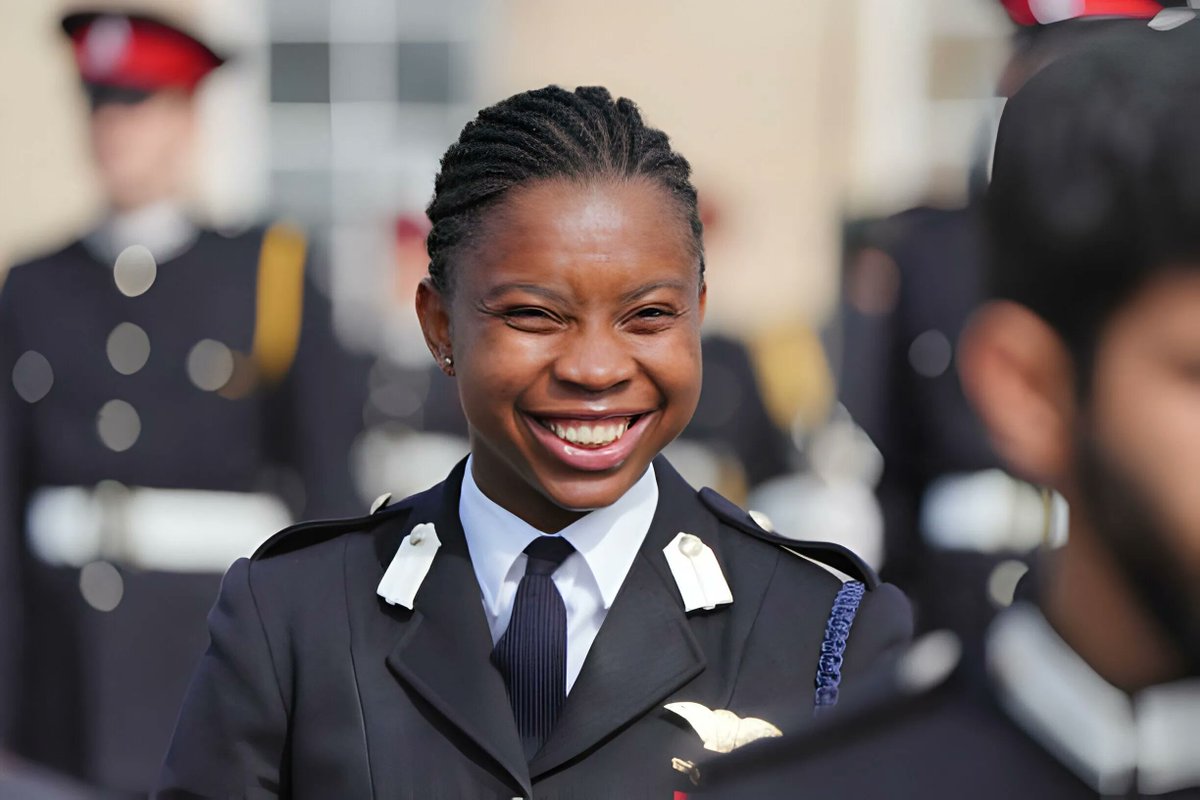 Princess Owowoh becomes the first Nigerian female officer cadet to graduate from the UK’s Royal Military Academy, and we love it for her!