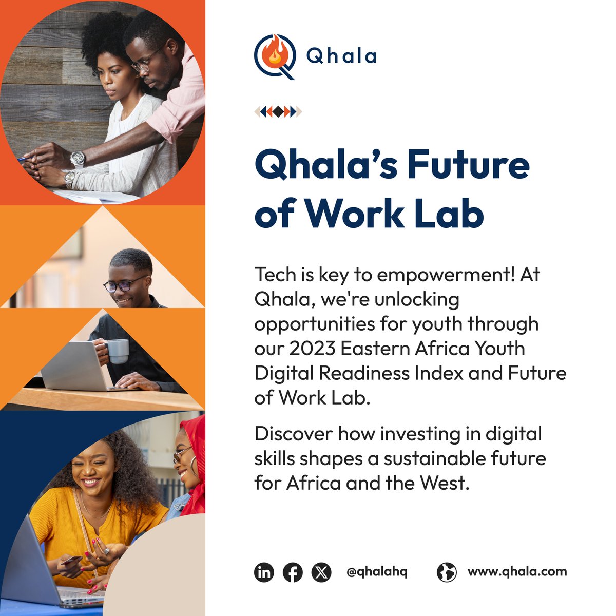 As Qhala, we believe that technology acts as a vital gateway to access information and significantly enhances the youth’s ability to earn a decent living. Read more about our work at the Future of Work Lab -qhala.com/future-of-work… #AskPSTanui @janetmachuka_ @Egline_Samoei