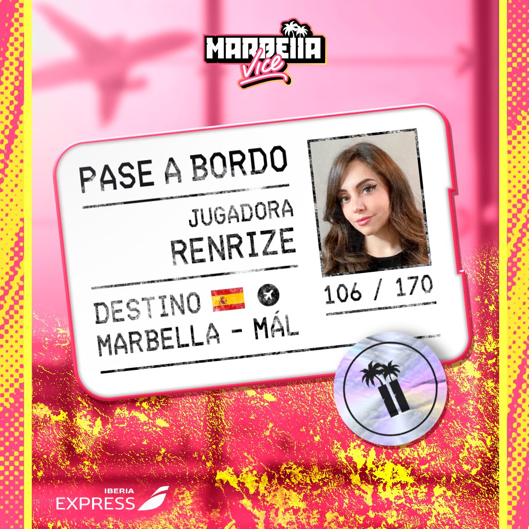 Una nueva promesa llega a Marbella! Espero que la ciudad te trate excelente!! 🇲🇽 Bienvenida, Renrize 👀 @renrize (106/170) #MarbellaVice🌴