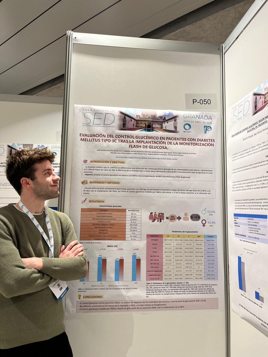 #SEDiab2024  EVALUACIÓN DEL CONTROL GLUCÉMICO EN #DM3C TRAS #MFG en @HospitalUVRocio Jose Roman, @gh_n86 @miriam_ZM @amuedo_sandra @gglg12, Ana Pérez, @AnaEndocrino @pjremonendo @VirBellido @alfonsosotoendo 👉mejoría control glucémico tras MFG