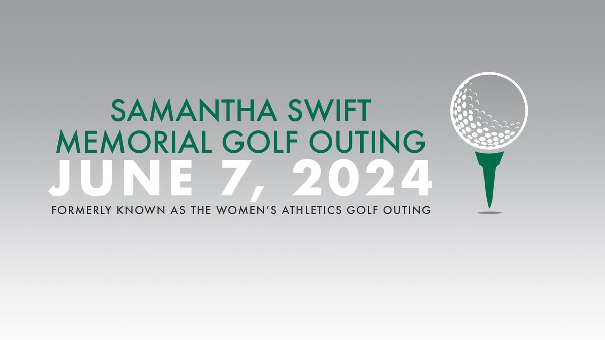 NEWS: Slippery Rock has announced the Women's Athletics Golf Outing (WAGO) will now be known as the Samantha Swift Memorial Golf Outing. This year's outing will take place June 7 at the Slippery Rock Golf Club. Registration is now open. Details🔗: bit.ly/4aC6SM7