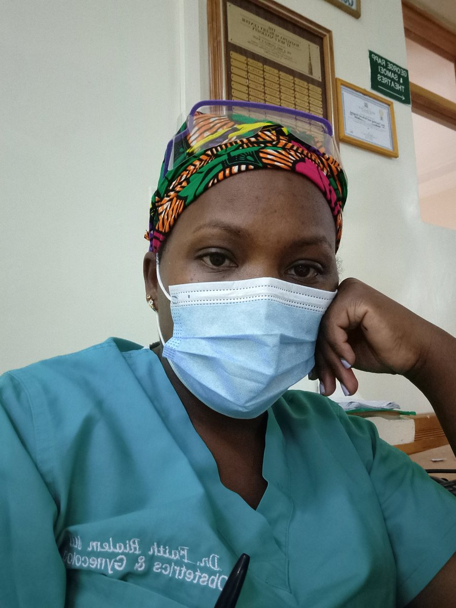 I took this pic in the middle of a busy night in the theater in between doing several emergency obstetric cases. Guess how much I'm paid as a resident? 0. Yes, zero. It's time to end this madness #PayResidentDoctors #DoctorsStrikeKE