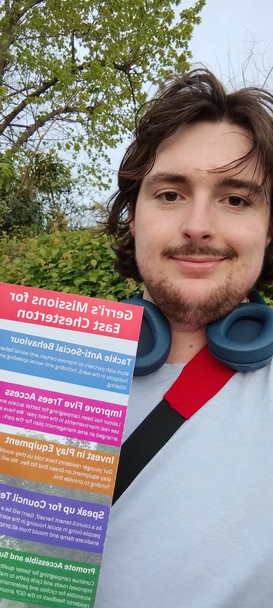 Leafletting for East Chesterton 🌹