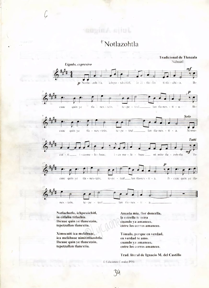 Notlazohtla #náhuatl