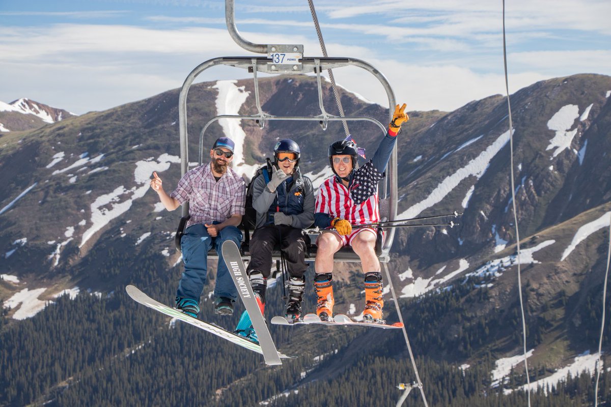 Arapahoe Basin's latest closing day on record lasted through the summer trib.al/20uNZ6E