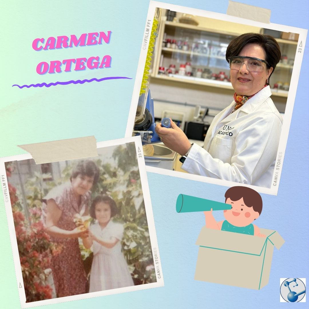 ¿El sueño de tu niñez se hizo realidad? 🤔 En “La #ciencia es cosa de niñ@s”👧🧒 te presentamos a Carmen Ortega. Nació en Hidalgo, desde pequeña soñaba con ser maestra, la vida, el trabajo y esfuerzo la llevó a la ciencia y ahora está formando a las y los químicos del futuro.