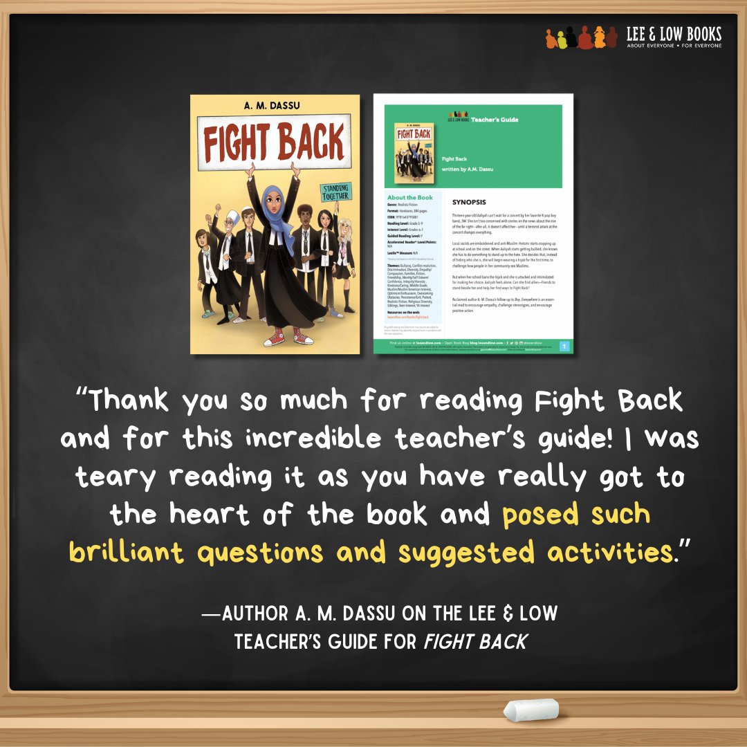 📚Did you know that our in-house literacy team of former classroom educators develop teacher’s guides for every book we publish? ✨Check out our authors' rave reviews of our teacher's guides, then visit leeandlow.com to download the guides to use with your readers!