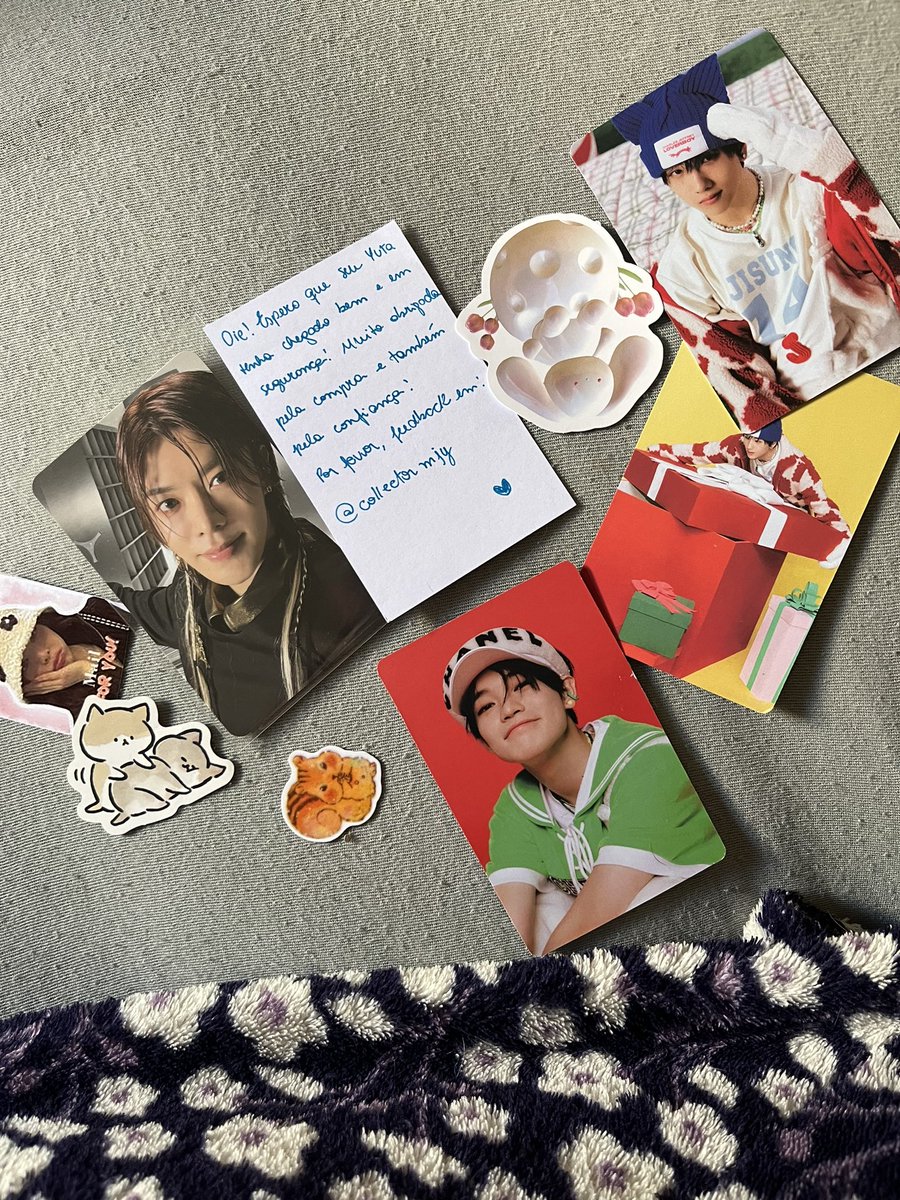 loeypjy's tweet photo. feedback positivíssimo pra maju @collectormjy que me vendeu esse yuta fact check! foi uma querida desde o comecinho, enviou no dia seguinte e ele veio protegido, bem embalado e muito lindo também! muuuuito obrigada 🩷🥰 https://t.co/z6AHbCE3Mj