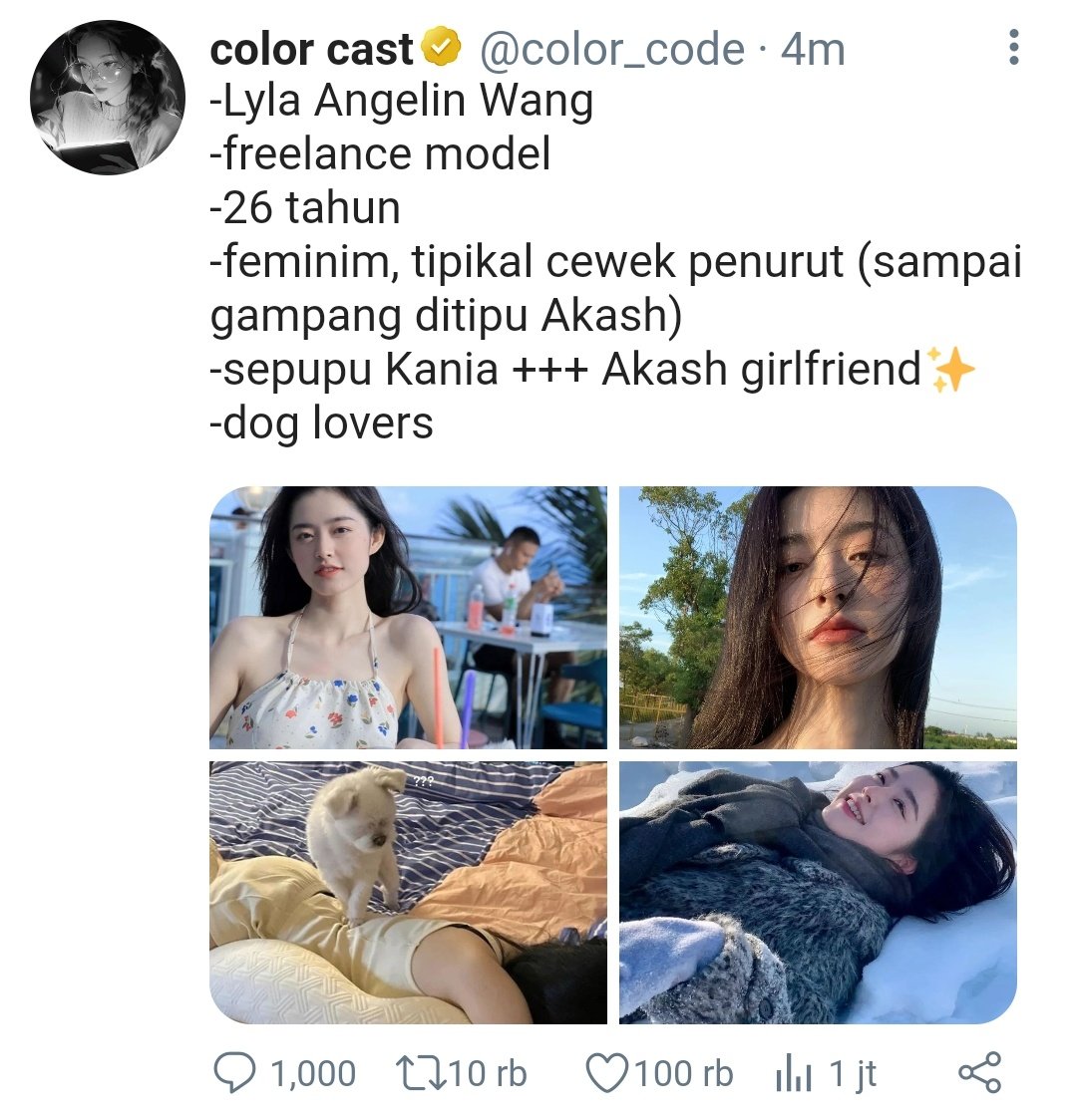 color_code🌼 tweet media