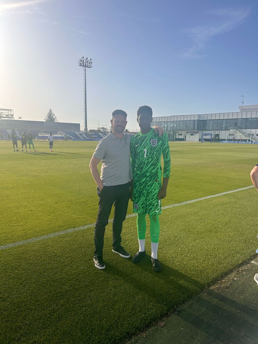 Congratulations to ISM client and Arsenal Under 16s keeper, Owen Asemota who kept goal for England under 16s against Italy in the UEFA under 16s game today on his 16th birthday! 🥳