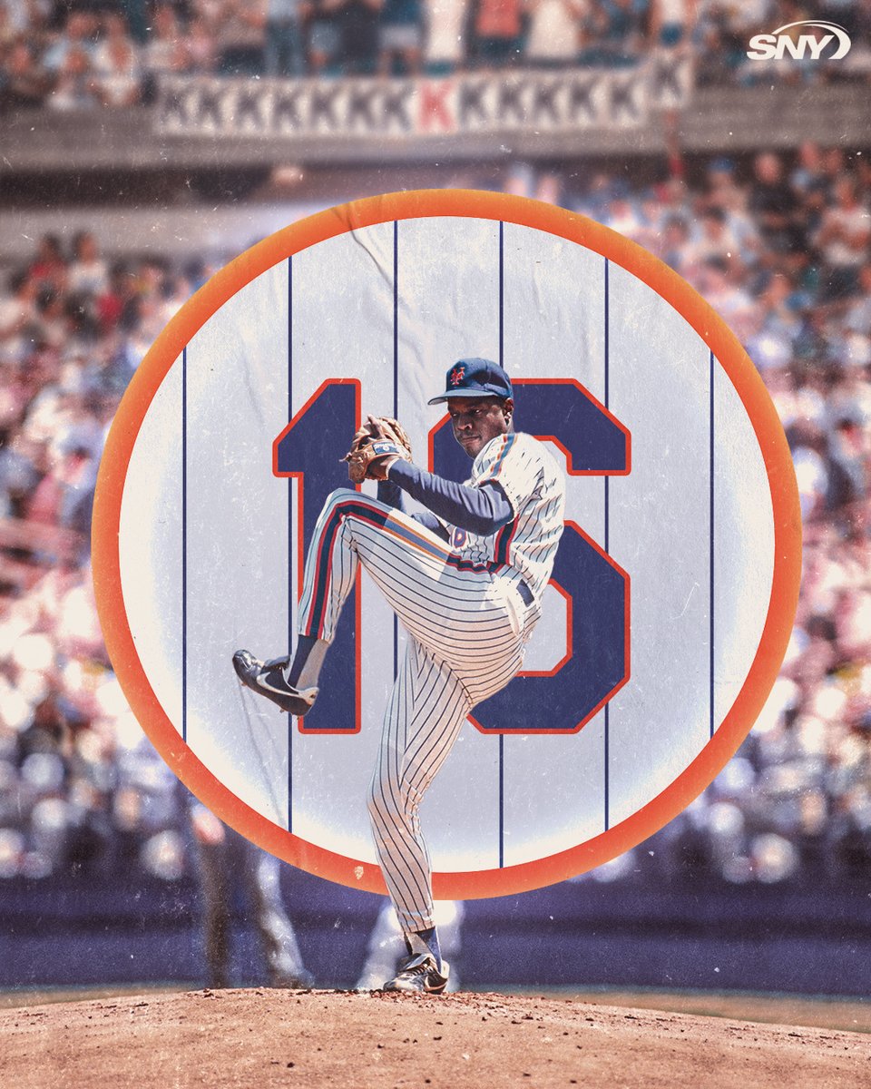 Today, Doc Gooden's number 16 will be forever enshrined in Mets history at Citi Field.