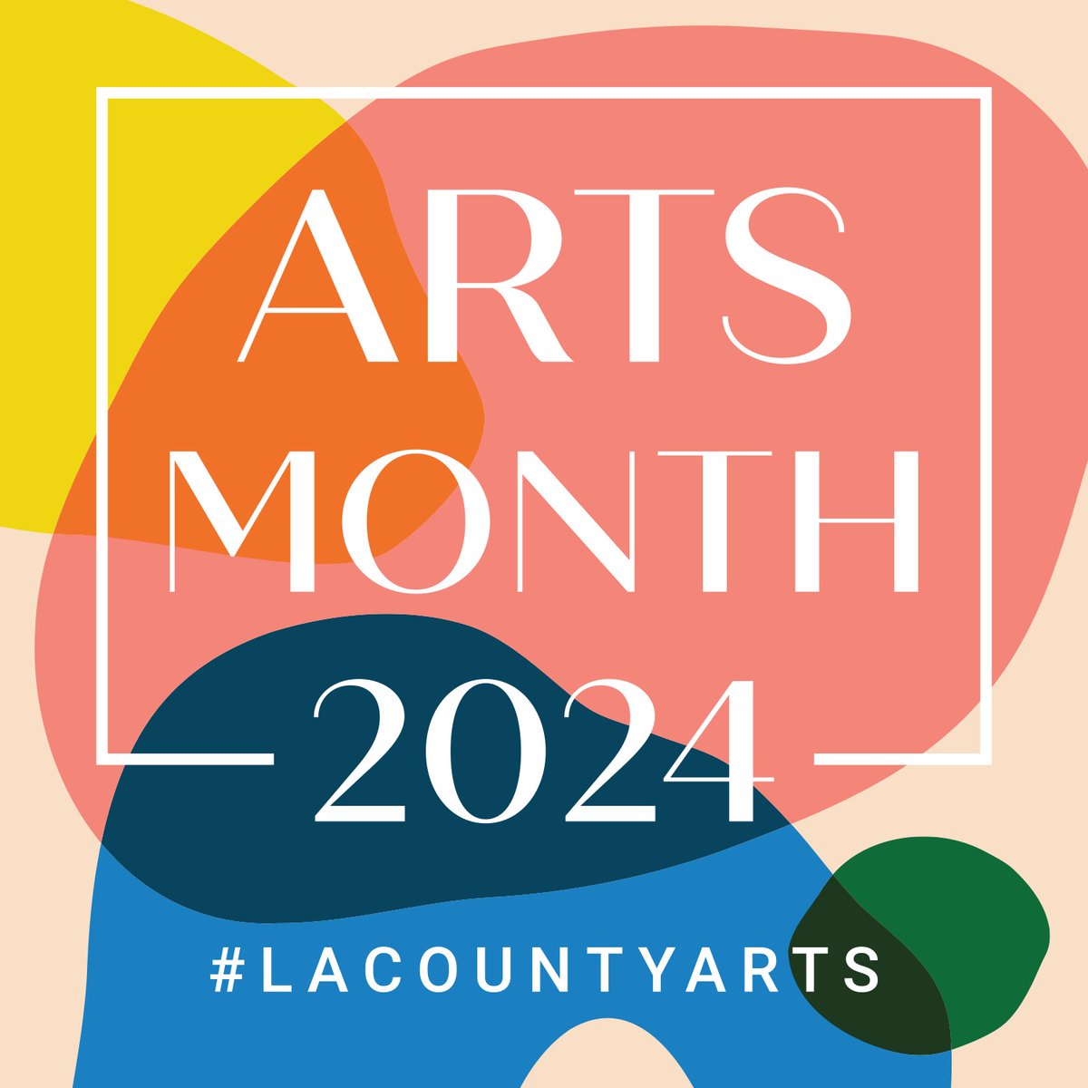 The @lacountybos has declared April as Arts Month! To celebrate click here tinyurl.com/2tzwew5f for resources, including wallpapers and video backgrounds of @lacountyarts Civic Art Collection. @countyofla #LACountyArts #ArtsMonth2024