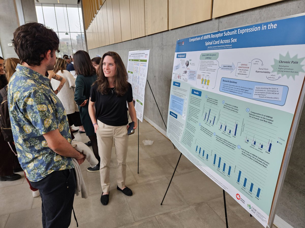 Congrats to this fab trio of Neur 4908 students on their thesis project presentations at @NeuroCarleton poster day! 👏 @CarletonScience