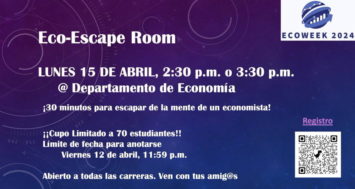 ¡Regístrate para participar en el Eco-Escape Room!