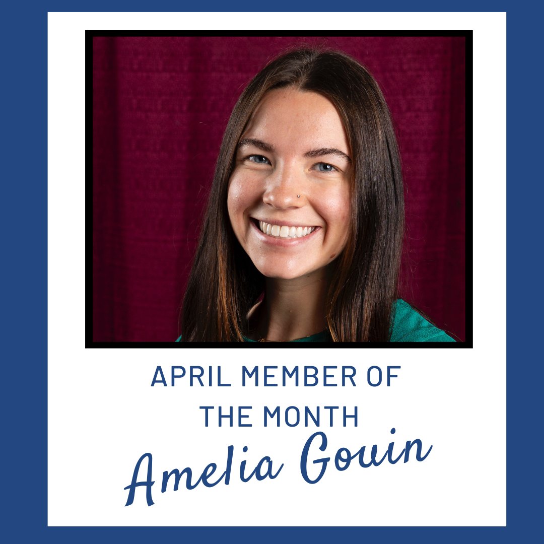 Meet our member of the month, Amelia! She is a junior majoring in integrative public relations with a minor in multimedia design.

“I joined PRSSA because I wanted to meet more of my peers so we could learn and grow together in the PR field!”

#cmuprssa #prpros