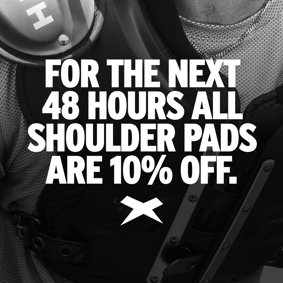 48 HOUR FLASH SALE | ALL SHOULDER PADS 10% OFF xenith.com/collections/sh…