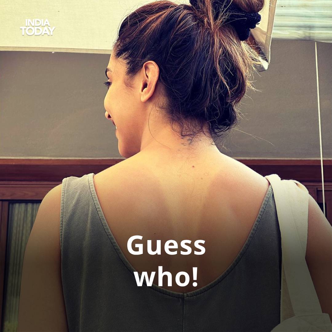 Guess who! Revisit at 10 am tomorrow for the revelation of the accurate answer. #GuessWho #Bollywood #TalkToUs #ITYourSpace