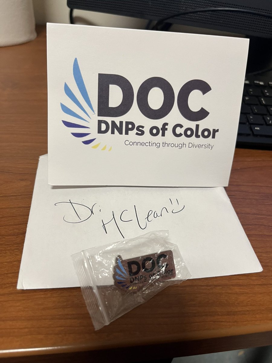 Thank you very much @DNPsofColor !!! So proud of this movement promoting more practitioners of color to pursue higher education 💫 #proud #DNP