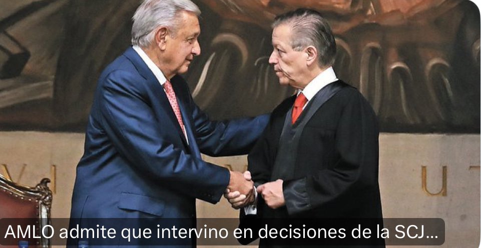 Felicito a la Ministra #NormaPiña por su valentía al comenzar la limpia del Poder Judicial. Que de una buena vez caigan los nepotistas, los corruptos y los cómplices del influyentismo como el impostor #ArturoZaldivar. Norma Piña ha convertido a la #SupremaCorte en un tribunal…