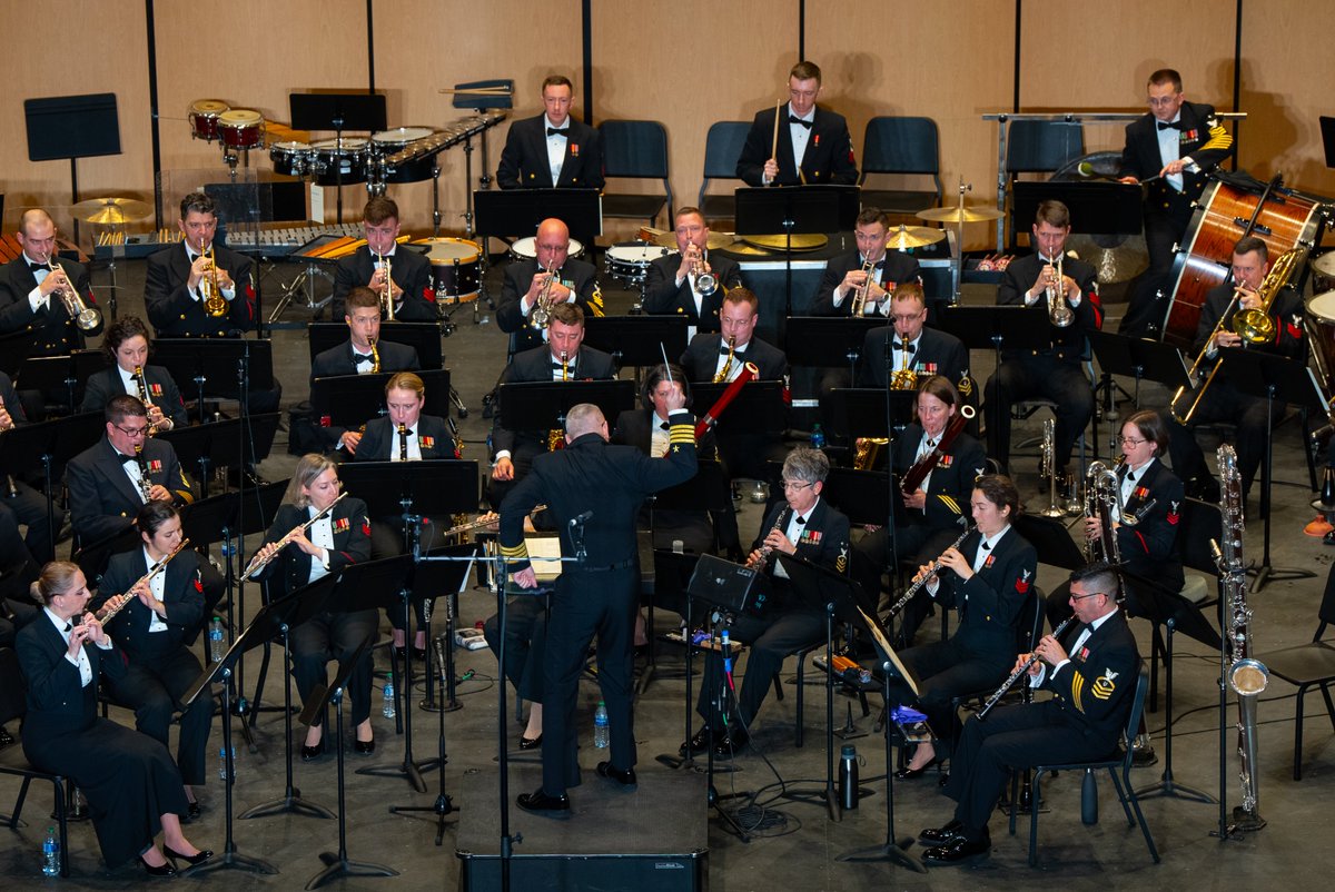 TONIGHT, April 12th at 7:30pm, the U.S. Navy Concert Band will perform at the Montgomery College Cultural Arts Center in Silver Spring, Md. featuring guest conductor Dr. Rebecca Phillips! #usn #concert The concert will be livestreamed! Livestream link: vimeo.com/event/4225987