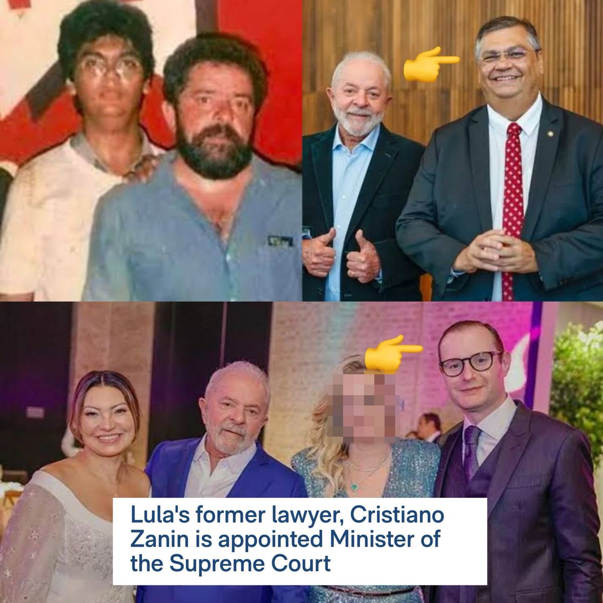 Lula not only appointed his personal lawyer, as he did the same with his former justice minister, an old ally from the communist party. The brazilian Supreme Court does not respect the Congress.