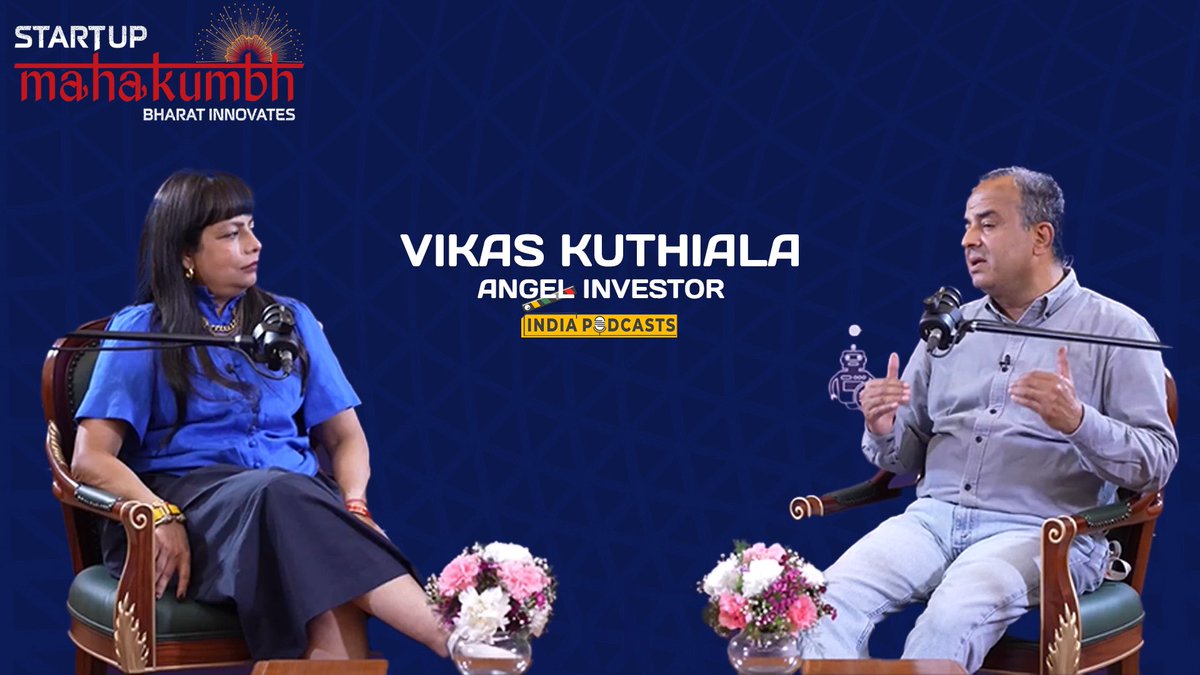 Podcast with Vikas Kuthiala, an Angel investor with Archana Jahagirdhar, founder & MP, @CapitalRukam , on #investments in #startups & challenges faced by #investors @StartupMhakumbh @IndiaPodcasts @ASSOCHAM4India @startupindia @investindia YT Link youtube.com/watch?v=c1zHfk…