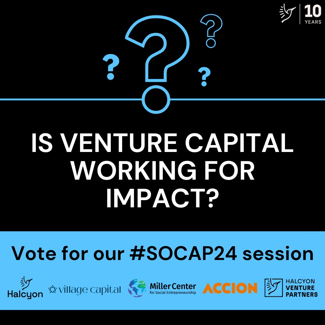 Voting closes April 14th for our #SOCAP24 session❗

Vote to see this session at @SOCAPmarkets here: ow.ly/hXsh50RctrI.