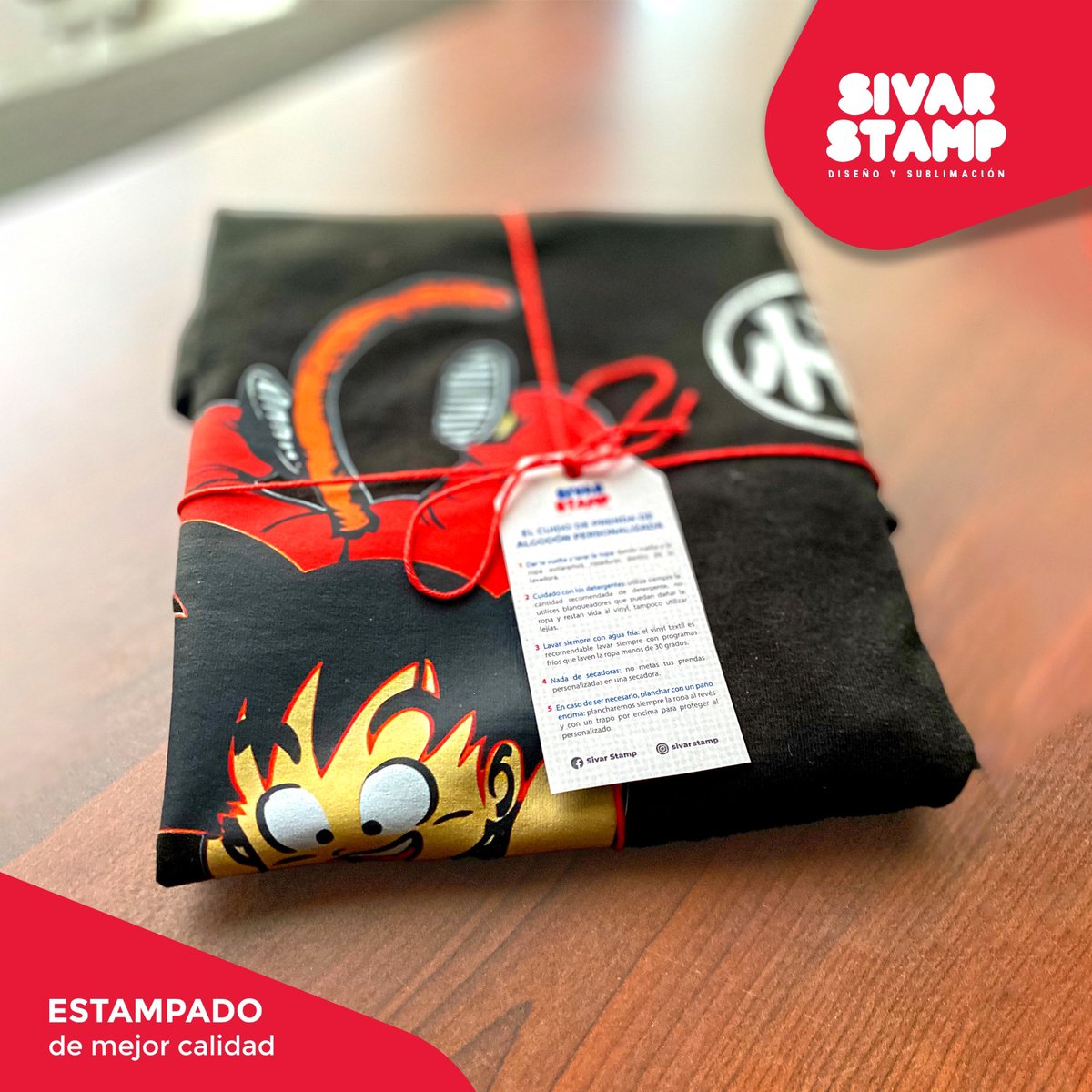 JayanDice's tweet photo. #clientesatisfecho gracias a nuestros clientes por confiar siempre en nosotros! #hechoensivar #compraonline #fypシ #emprendedores #goku #kamehameha #tshirt #manga #dragonball https://t.co/dnHfeNrxa6