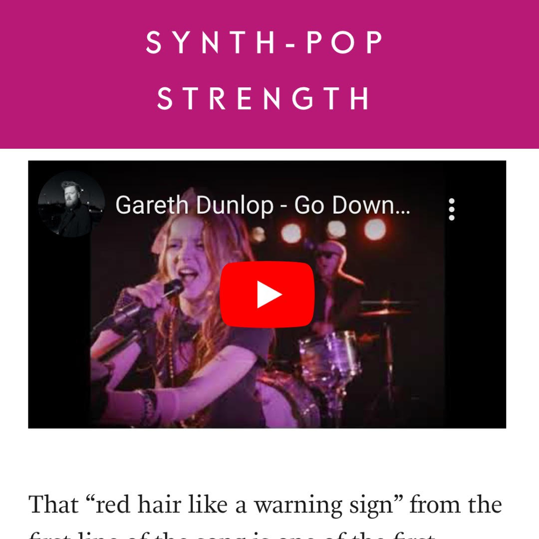 Huge thanks to @Metal_Magazine for sharing the love on the ‘Go Down Swinging’ video! Head over and check out the official video for 'Go Down Swinging' metalmagazine.eu/post/gareth-du…